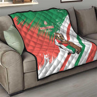 Madagascar Rugby Custom Quilt Go Les Makis - Wonder Print Shop