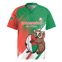 Madagascar Rugby Custom Rugby Jersey Go Les Makis - Wonder Print Shop