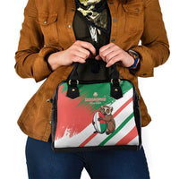 Madagascar Rugby Custom Shoulder Handbag Go Les Makis - Wonder Print Shop