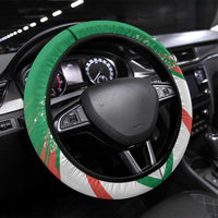 Madagascar Rugby Steering Wheel Cover Go Les Makis - Wonder Print Shop