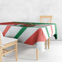 Madagascar Rugby Custom Tablecloth Go Les Makis - Wonder Print Shop