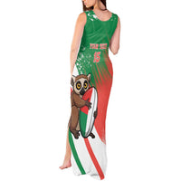 Madagascar Rugby Custom Tank Maxi Dress Go Les Makis - Wonder Print Shop