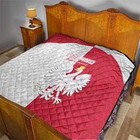 Poland Football Quilt White-Reds Floral Polish Pattern - Wonder Print Shop