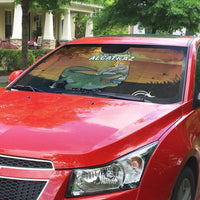 Alligator Alcatraz Auto Sun Shade Prison Florida Everglades - Wonder Print Shop