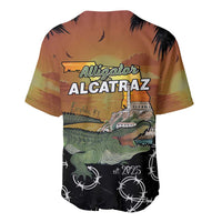 Alligator Alcatraz Baseball Jersey Prison Florida Everglades - Wonder Print Shop