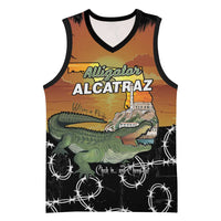 Alligator Alcatraz Basketball Jersey Prison Florida Everglades - Wonder Print Shop