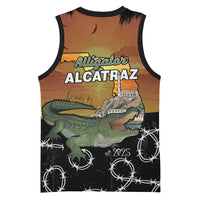 Alligator Alcatraz Basketball Jersey Prison Florida Everglades - Wonder Print Shop