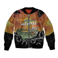 Alligator Alcatraz Bomber Jacket Prison Florida Everglades - Wonder Print Shop