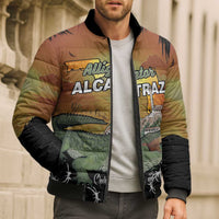 Alligator Alcatraz Bomber Puffer Jacket Prison Florida Everglades - Wonder Print Shop