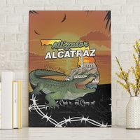 Alligator Alcatraz Canvas Wall Art Prison Florida Everglades - Wonder Print Shop