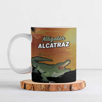 Alligator Alcatraz Ceramic Mug Prison Florida Everglades - Wonder Print Shop