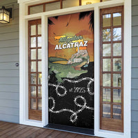 Alligator Alcatraz Door Cover Prison Florida Everglades - Wonder Print Shop