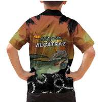 Alligator Alcatraz Family Matching Mermaid Dress and Hawaiian Shirt Prison Florida Everglades - Wonder Print Shop