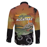 Alligator Alcatraz Family Matching Mermaid Dress and Hawaiian Shirt Prison Florida Everglades - Wonder Print Shop