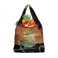 Alligator Alcatraz Grocery Bag Prison Florida Everglades - Wonder Print Shop