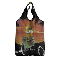 Alligator Alcatraz Grocery Bag Prison Florida Everglades - Wonder Print Shop