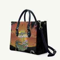 Alligator Alcatraz Leather Bag Prison Florida Everglades - Wonder Print Shop