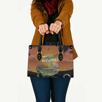 Alligator Alcatraz Leather Bag Prison Florida Everglades - Wonder Print Shop