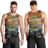 Alligator Alcatraz Men Tank Top Prison Florida Everglades - Wonder Print Shop