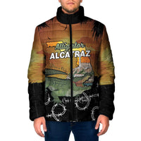 Alligator Alcatraz Padded Jacket Prison Florida Everglades - Wonder Print Shop