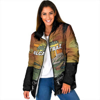 Alligator Alcatraz Padded Jacket Prison Florida Everglades - Wonder Print Shop