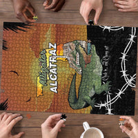 Alligator Alcatraz Puzzle Prison Florida Everglades - Wonder Print Shop