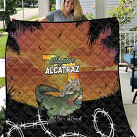 Alligator Alcatraz Quilt Prison Florida Everglades - Wonder Print Shop