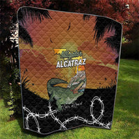 Alligator Alcatraz Quilt Prison Florida Everglades - Wonder Print Shop