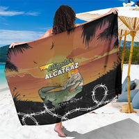Alligator Alcatraz Sarong Prison Florida Everglades - Wonder Print Shop