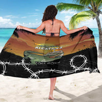 Alligator Alcatraz Sarong Prison Florida Everglades - Wonder Print Shop