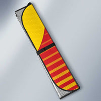 Zimbabwe Cricket Auto Sun Shade Go Chevrons Go - Wonder Print Shop