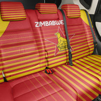 Zimbabwe Cricket Back Car Seat Cover Go Chevrons Go - Wonder Print Shop