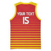 Custom Zimbabwe Cricket Basketball Jersey Go Chevrons Go - Wonder Print Shop