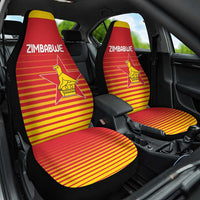 Zimbabwe Cricket Car Seat Cover Go Chevrons Go - Wonder Print Shop