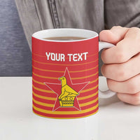 Custom Zimbabwe Cricket Ceramic Mug Go Chevrons Go - Wonder Print Shop