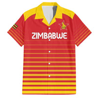 Custom Zimbabwe Cricket Hawaiian Shirt Go Chevrons Go - Wonder Print Shop