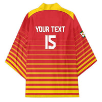 Custom Zimbabwe Cricket Kimono Go Chevrons Go - Wonder Print Shop