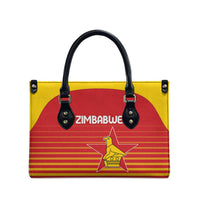 Zimbabwe Cricket Leather Bag Go Chevrons Go - Wonder Print Shop