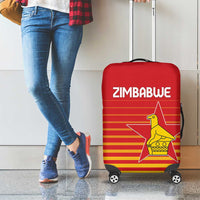 Zimbabwe Cricket Luggage Cover Go Chevrons Go - Wonder Print Shop