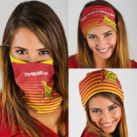 Zimbabwe Cricket Neck Gaiter Go Chevrons Go - Wonder Print Shop