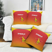 Zimbabwe Cricket Pillow Cover Go Chevrons Go - Wonder Print Shop