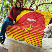 Zimbabwe Cricket Quilt Go Chevrons Go - Wonder Print Shop