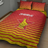 Zimbabwe Cricket Quilt Bed Set Go Chevrons Go - Wonder Print Shop