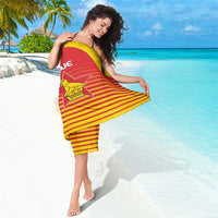 Zimbabwe Cricket Sarong Go Chevrons Go - Wonder Print Shop
