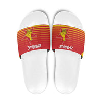 Zimbabwe Cricket Slide Sandals Go Chevrons Go - Wonder Print Shop