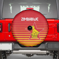 Zimbabwe Cricket Spare Tire Cover Go Chevrons Go - Wonder Print Shop