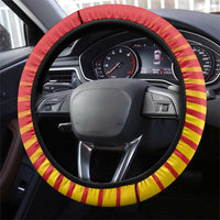 Zimbabwe Cricket Steering Wheel Cover Go Chevrons Go - Wonder Print Shop