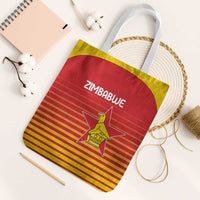 Zimbabwe Cricket Tote Bag Go Chevrons Go - Wonder Print Shop