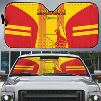 Zimbabwe Cricket Auto Sun Shade Go Champions - Wonder Print Shop