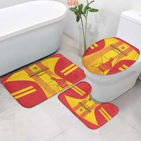 Zimbabwe Cricket Bathroom Set Go Champions - Wonder Print Shop